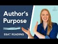 Understanding Author's Purpose