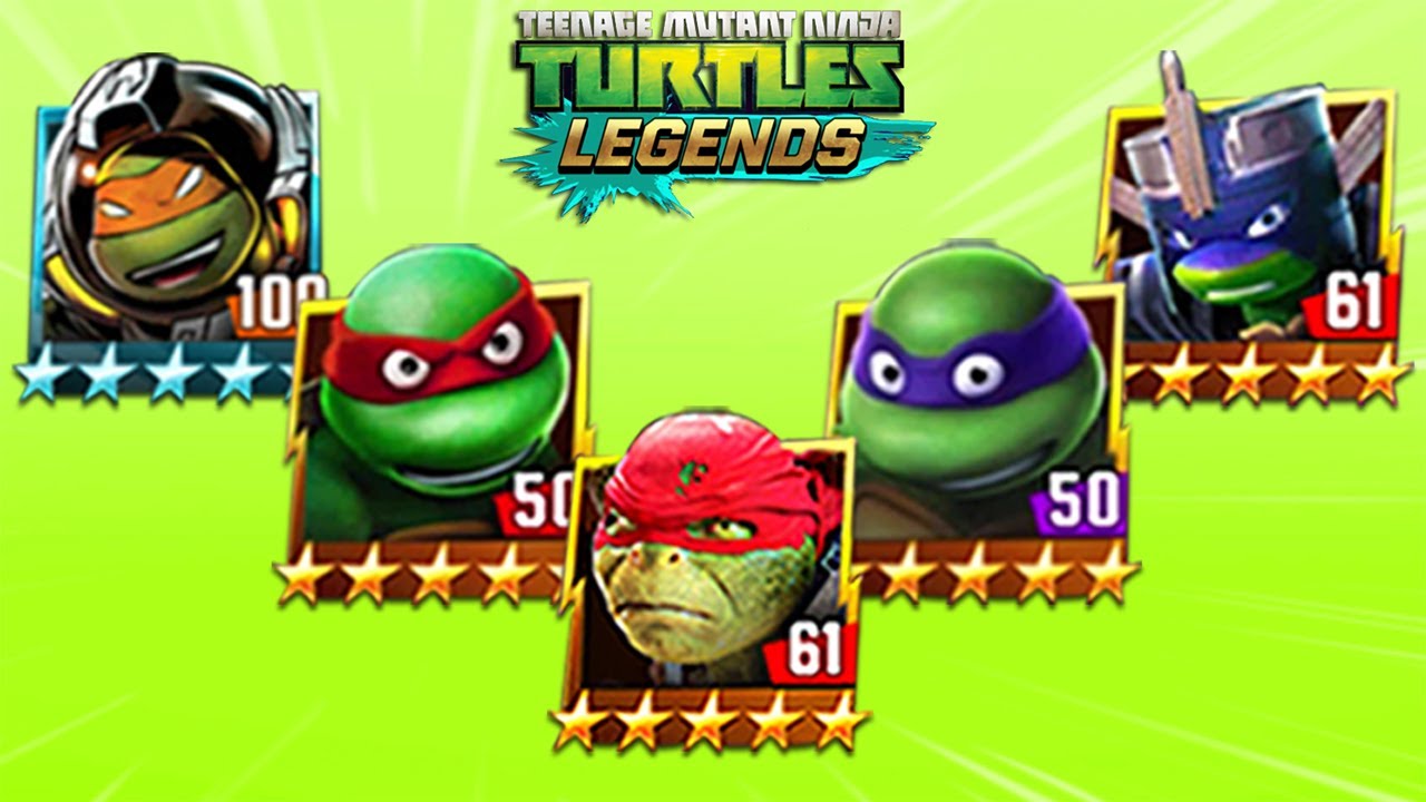 Tmnt Legends Leo Larp Raph Movie Mikey Space Raph Classic Donnie Classic Youtube