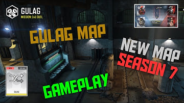 GULAG Map Gameplay | Small Map | Upcoming Season 7 New Map | Cod Mobile | SL Gameplay🇱🇰