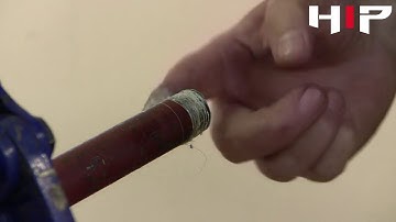 LCS Pipe joints: Hemp and paste