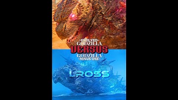 Evolved Godzilla VS Godzilla Minus One #monsterverse #toho #godzillaminusone2023 #edit #fyp #battle