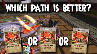 Wizard101: SCORPION - WHICH PATH IS BETTER?