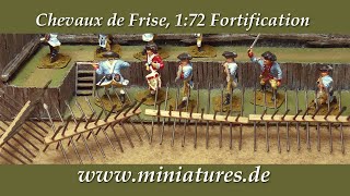 Chevaux de Frise, 1:72 Fortification Scratch-Built screenshot 2