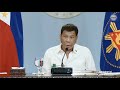 President Duterte's recorded message to the nation | Monday, May 31