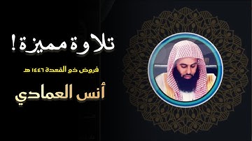 عشائية رائعة ما تيسر من سورة التوبة للشيخ أنس العمادي عشاء 15 ذو القعدة 1446 هـ
