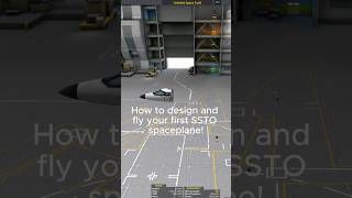 How to design and fly your first SSTO spaceplane in KSP! #ksp #space #ksplovers #gaming #ssto #howto