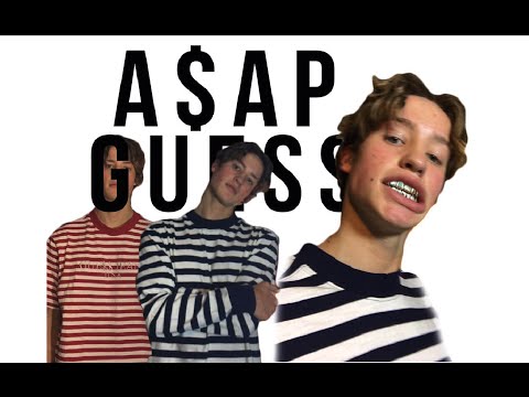 ASAP ROCKY x GUESS Unboxing - YouTube