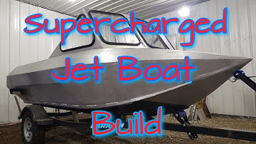 Supercharged Mini Jet Boat build Episode 1: Minijetinc Jet Boat Build over 3 days