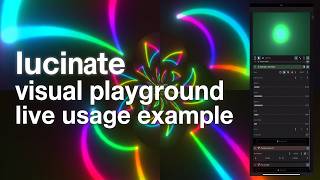 Lucinate app's Intricate Neon Line Art | Abstract 3D Animation Loop screenshot 5