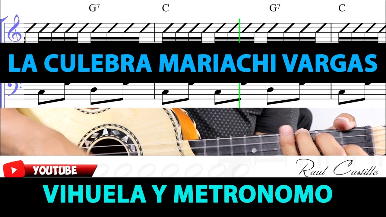 LA CULEBRA  VIHUELA Y  METRONOMO