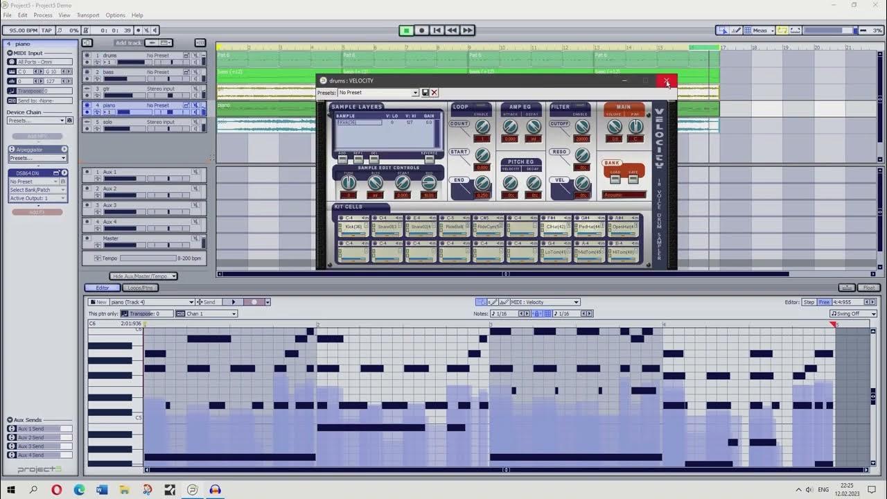 Cakewalk Project5 version 2 quick demo in Windows 10 YouTube