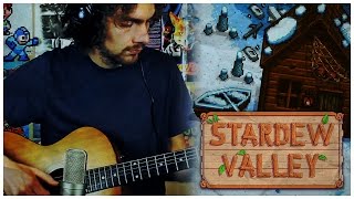 Stardew Valley - Nocturne of Ice (Winter) [acoustic cover by Josiah Everhart]
