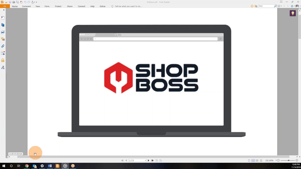 Shop Boss Introduction Webinar 