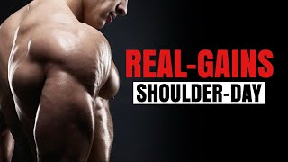 Shoulder Day For Real Gains Build 3D Shoulders Deepak Fitness Yt