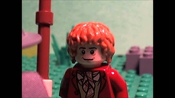 Lego The Hobbit The Desolation of Smaug "I found something in the Goblin Cave" Stop Motion