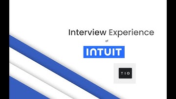 Intuit Interview Experience
