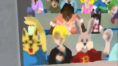 Sanji and Arale Easter Egg in DragonBall Z: Budokai [PlayStation 2]