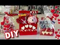 DIY/ IDEAS PARA SAN VALENTIN /CAJITAS DECORADAS CON CHOCOLATES 2022