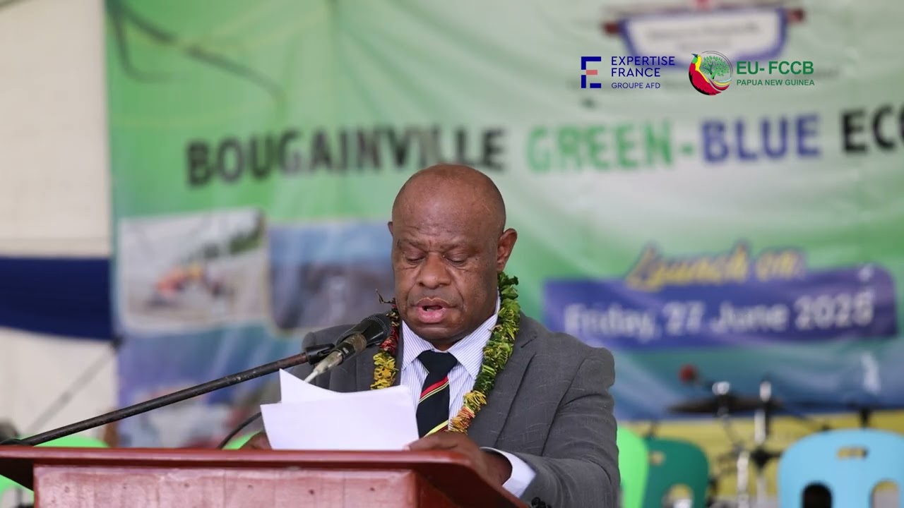 The launching of the Green Blue Economy Policy