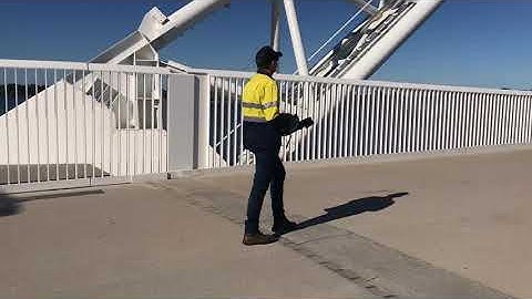 Scanning the Matagarup Bridge | Perth