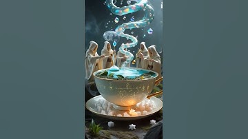 Alchemical Adventures: Potions in a Teacup!😍😘🤩🤤🍵☕#AlchemyMagic, #Potions, #Brewing, #GiantTeacup