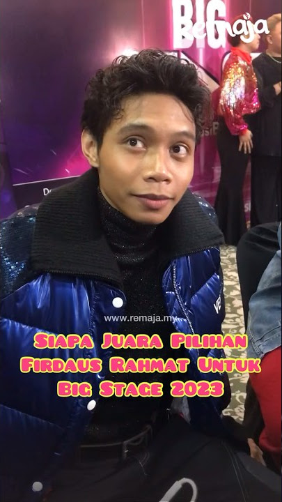 Suka dengan pilihan juara Firdaus Rahmat! #majalahremaja #bigstage