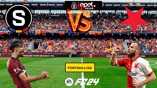 EA FC 24 CZ | AC Sparta Praha vs SK Slavia Praha | Derby pražských S | Fortuna liga | PS5 |