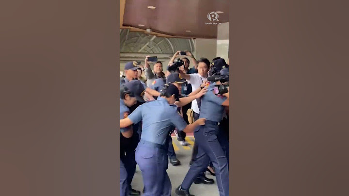 Alice Guo arrives at the Senate following her arrest