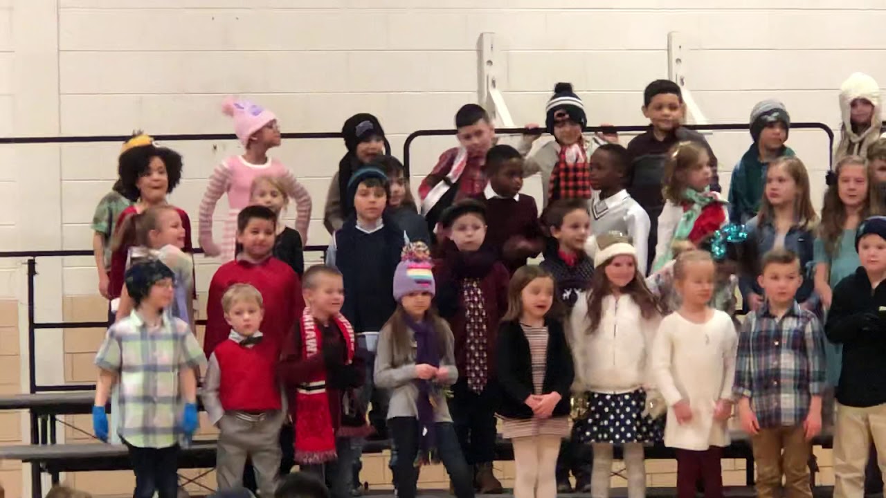 Easton’s 1st grade winter performance - YouTube