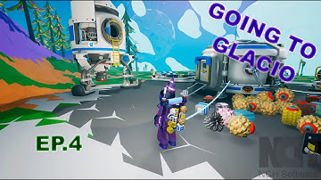 Astroneer Automation Update - Gameplay No Commentary Part 4 (GLACIO)