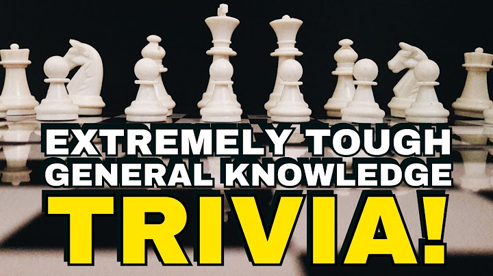 Tough General Knowledge Quiz | 99% Can’t Answer Half Of These Questions!