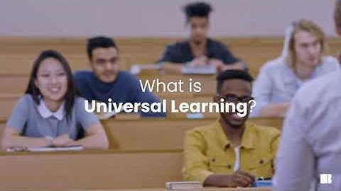 What is Universal Learning?