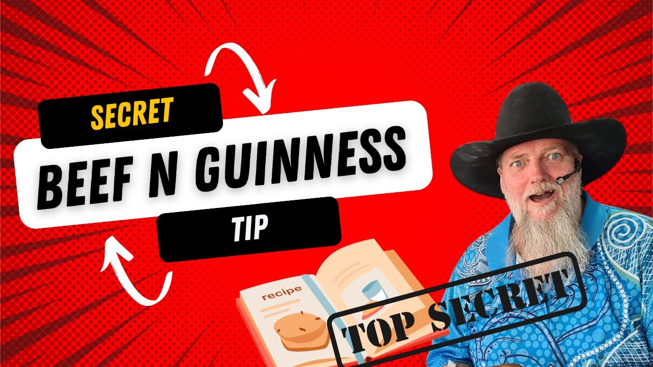 Camp Oven Recipe Beef and Guinness with secret tip YouTube