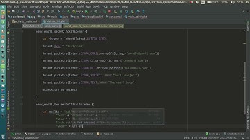 Android Kotlin Usage Tutorial #067 - Send Email with ACTION_SENDTO