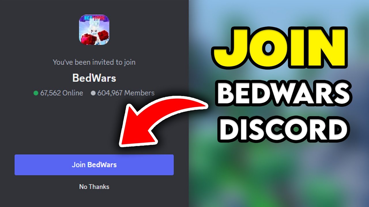 Roblox BedWars How To Join Discord Server 