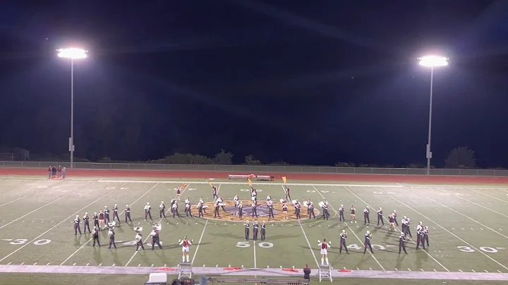 California Area High School Marching Band Performs...