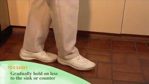 Home Activity Program Level 3.6 Moving (Heel to Toe Walk) - Farsi