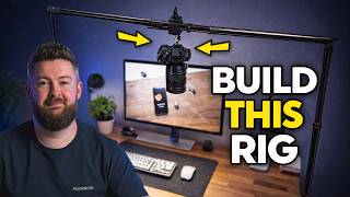 I Built the Perfect Overhead Camera Rig (Cheap &amp; Easy)