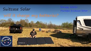 Renogy 400 Watt Portable Solar Suitcase Test & Review