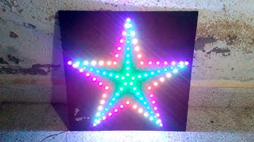 REAL FULL STARS CHRISTMAS LEDS ARDUINO WS2812