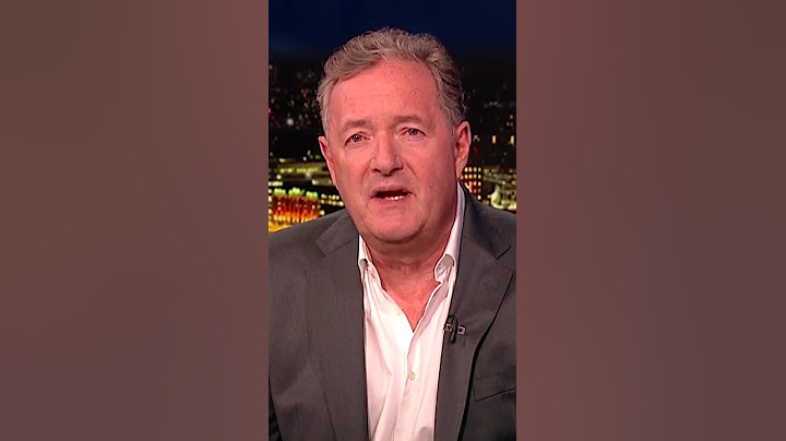 Piers Morgan Says He Will Not Bullied Into Silence