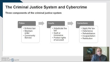 Module 6-17: Criminal Justice System and Cybercrime Overview