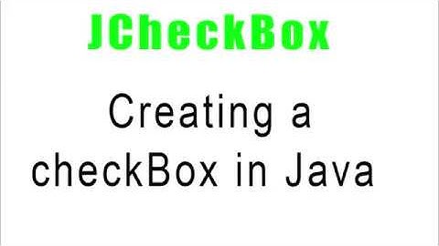 Java Swing(urdu/hindi)-24-  JCheckBox-  Creating a checkBox in Java
