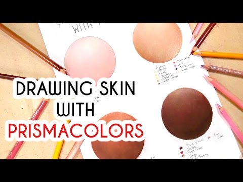 DRAWING SKIN TONES WITH COLORED PENCILS 