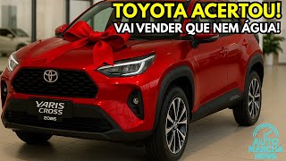 ✅ 🚘💥 TOYOTA LANÇA O NOVO YARIS CROSS 2026! Design, Preço e Motor Híbrido Surpreendem! 🇧🇷