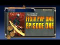 Its the inaugural episode of ffxiv pvp omg on way too late tv sam pvps for the 1st time in years