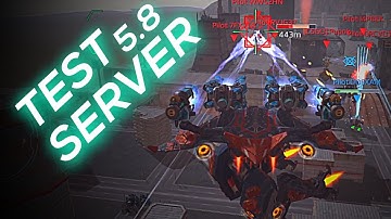 Quarker, Nucleon, Cataclysm, Cyclon | Test Server 5.8 | War Robots | WR