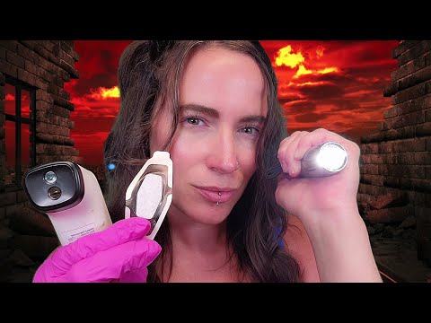 ASMR - Zombie 🧟 Girl Fixes You 💆‍♀️🚿 (Layered Roleplay)