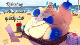 Relaxing on the beach YCH