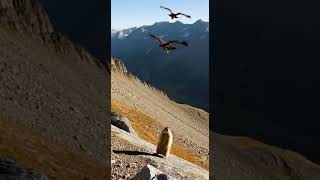 Asi caza un aguila real